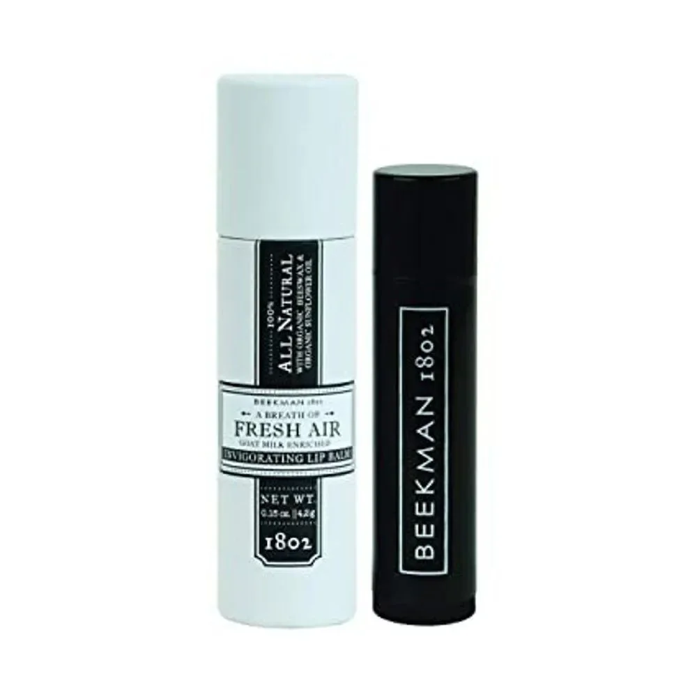 $10🌟 BEEKMAN 1802 A Breath of Fresh Air Goat Milk Lip Balm